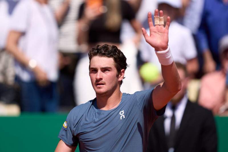 Image from: History shattered: Joao Fonseca pulls off a 35-year miracle over Novak Djokovic
