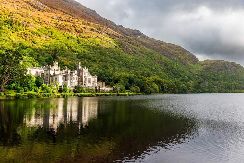 Image from: In Ireland, this neo-Gothic castle set beside a lake is one of the most beautiful sights in Connemara