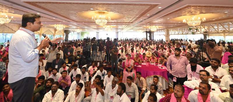 Image from: KTR demands CM Revanth Reddy fulfil 420 promises before contesting next election