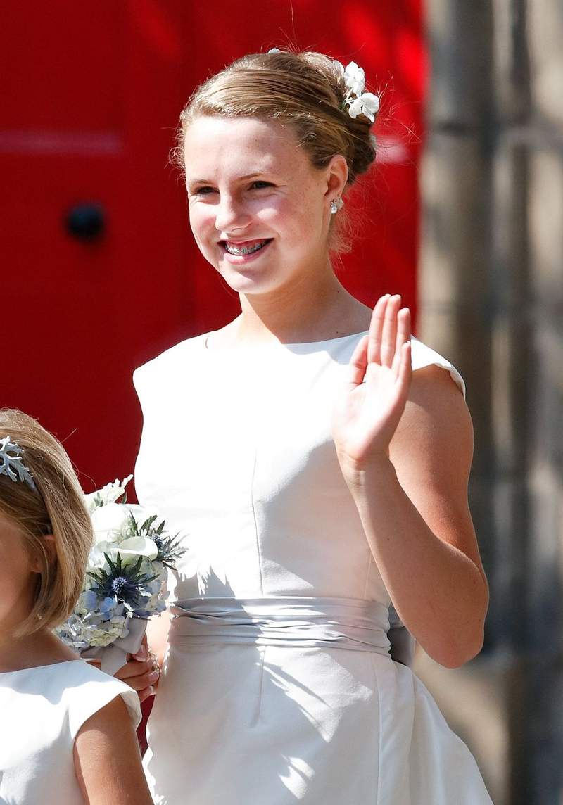 Image from: Zara's rarely-seen sister tipped to attend royal wedding in just days
