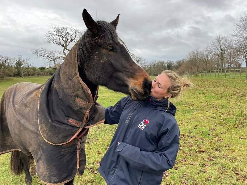 Image from: Zara's rarely-seen sister tipped to attend royal wedding in just days