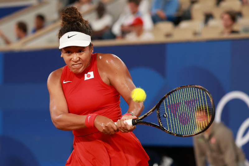 Image from: Aryna Sabalenka defeats Naomi Osaka under the lights at Roland Garros