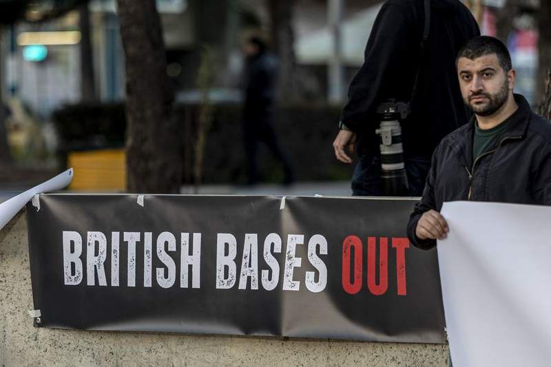 Image from: Cyprus begs Labour to 'Farage-proof' British bases and ban US from using them if Reform wins power