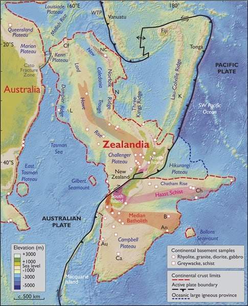 Image from: Scientists Have Found Earth’s Hidden 8th Continent, a Vast Sunken World Larger Than India Beneath the Pacific Ocean Floor