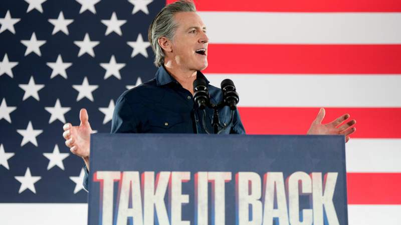 Image from: Californians vote in fiercely contested gubernatorial and congressional primaries