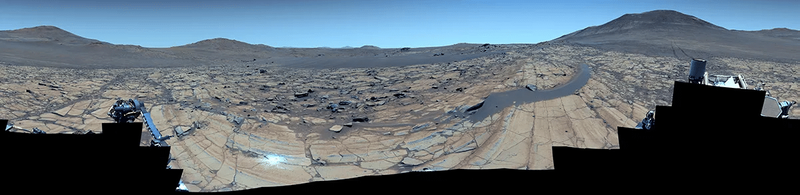 Image from: Perseverance Rover Captures Unprecedented Panorama Of Mars Surface
