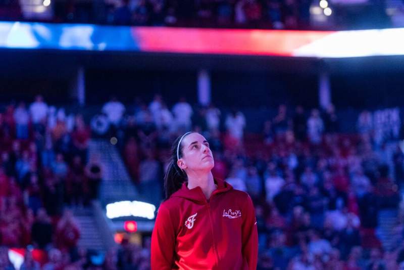 Image from: WNBA fans bash Indiana Fever for banning long-serving reporter over Caitlin Clark questions