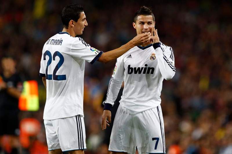 Image from: Angel Di Maria applauds Ronaldo’s one otherwordly ability, but doesn’t think he’s better than Messi