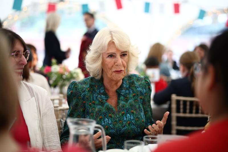 Image from: Queen Camilla joins Paddington Bear at British Library to mark National Year of Reading