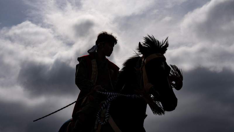 Image from: Japan keeps traditional samurai horse festival alive by adapting to climate change