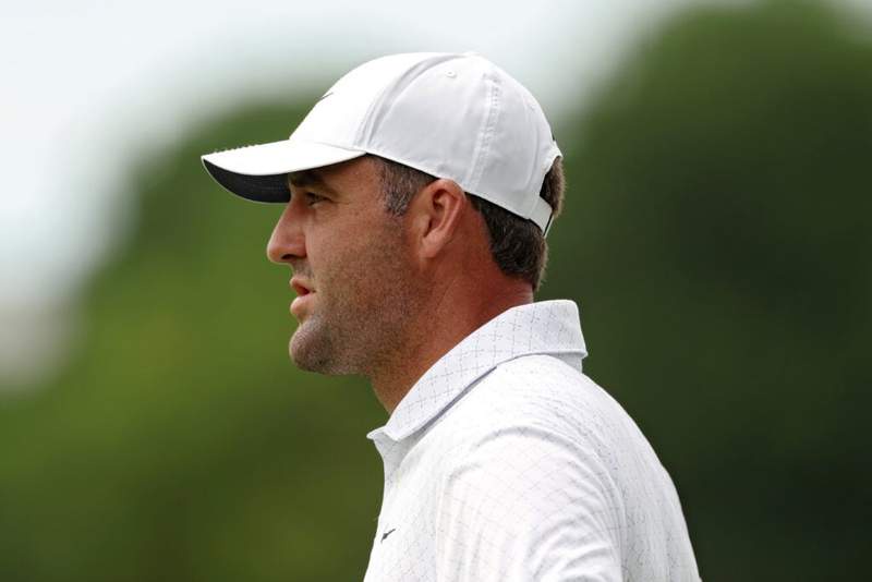 Image from: ‘Surprised’ Scottie Scheffler comments on Shinnecock Hills after playing there for the first time