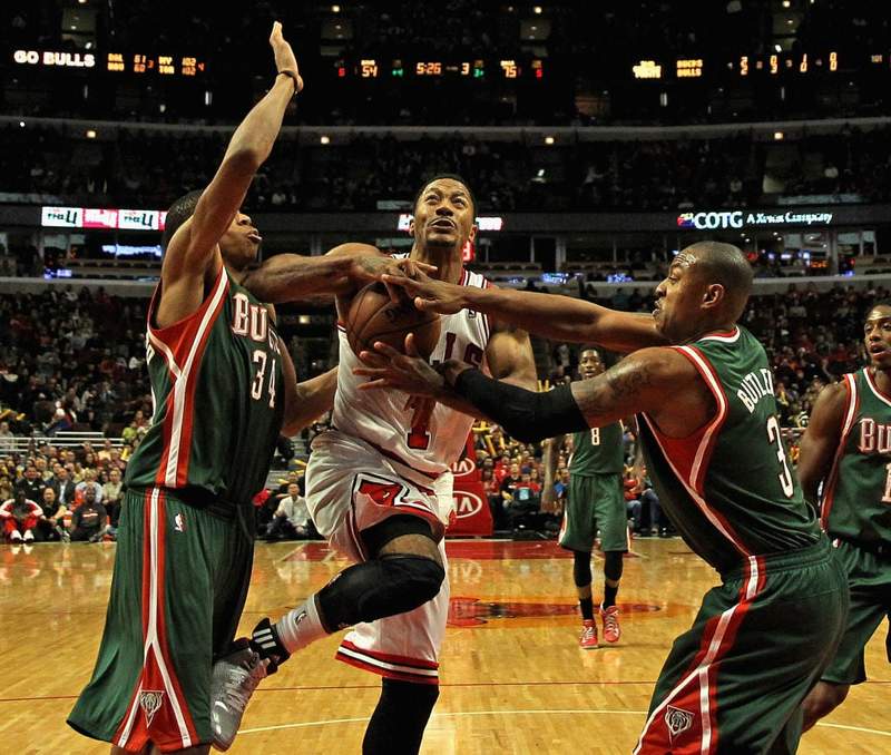Image from: Heat assistant Caron Butler shares story of protecting Giannis Antetokounmpo during a shooting