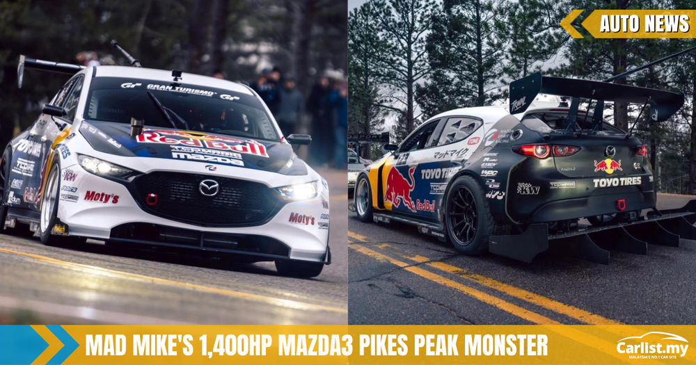 This rotarypowered Mazda3 RWD beast produces 1,400hp!