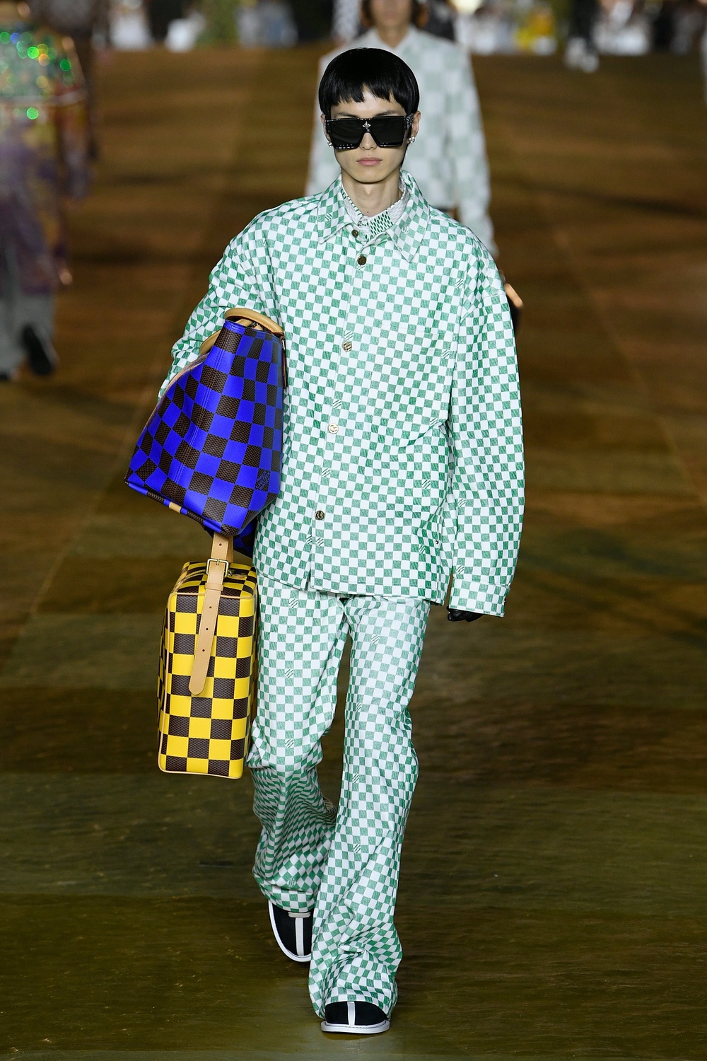 The Best Looks From Pharrell’s First Louis Vuitton Spring 2024 Show
