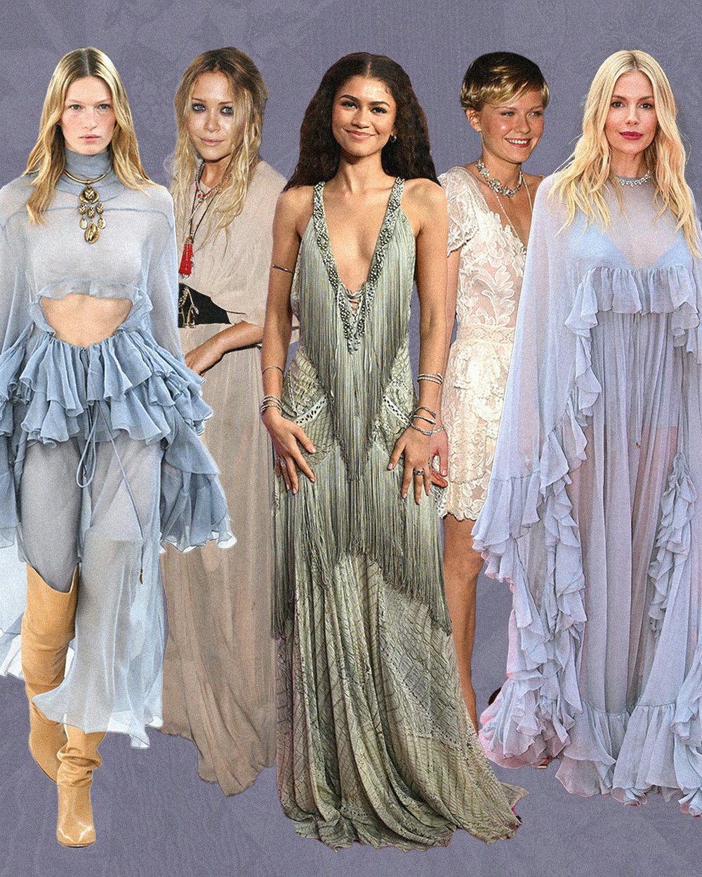 The Boho Red Carpet Trend Is Back According to Zendaya & Sienna Miller