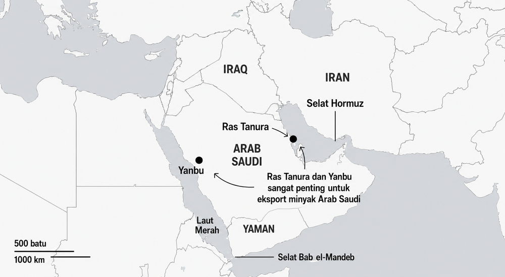 Image from: Houthi Cetus Perang Baharu Di Laluan Minyak Laut Merah!