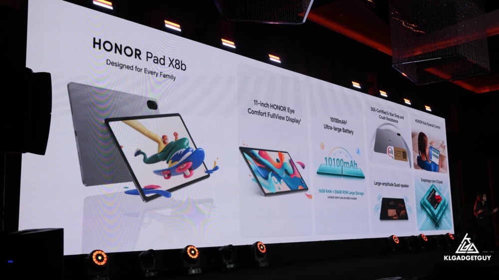 Image from: HONOR introduces Pad X8b budget tablet and more AIoT products