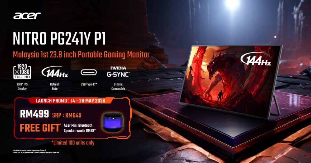 Image from: Acer Malaysia launches new gaming devices at Predator Kasi Onz event
