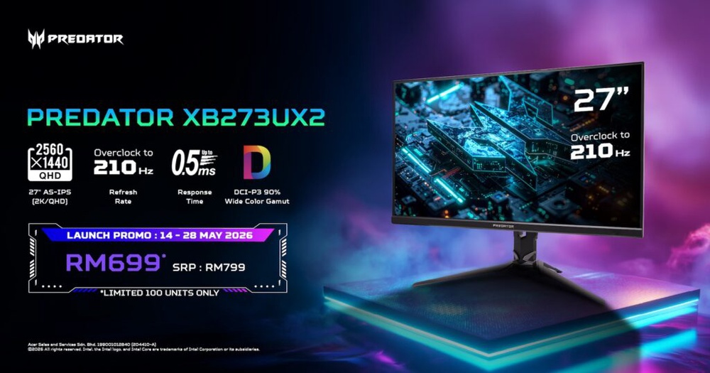 Image from: Acer Malaysia launches new gaming devices at Predator Kasi Onz event