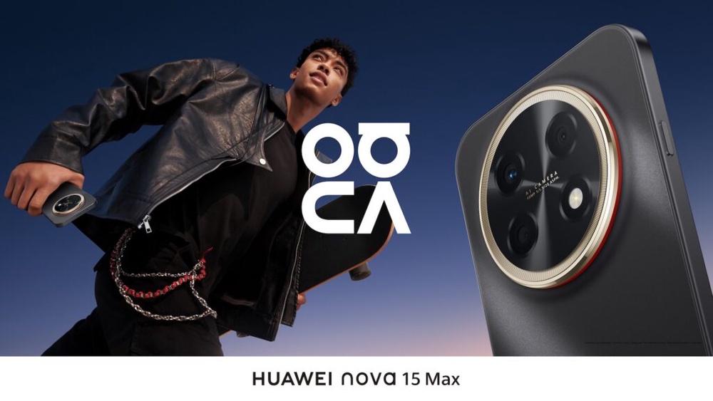 Image from: HUAWEI nova 15 Max Launches in Malaysia With Massive 8500mAh Battery, 4000-Nit OLED Display and AI Smart Controls