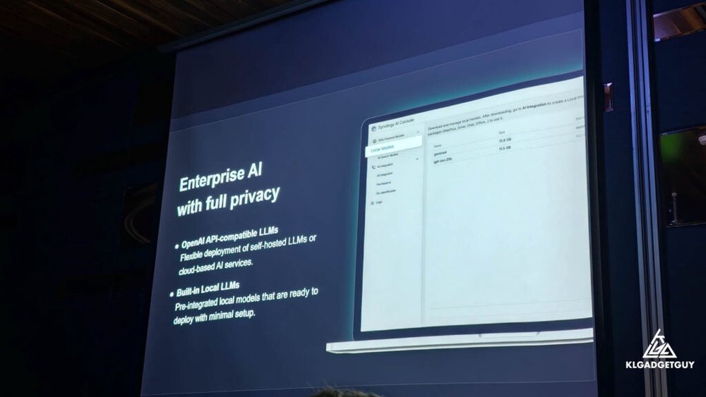 Image from: Synology Wants to Turn Your NAS Into a Private AI Platform With the Next Generation of DSM