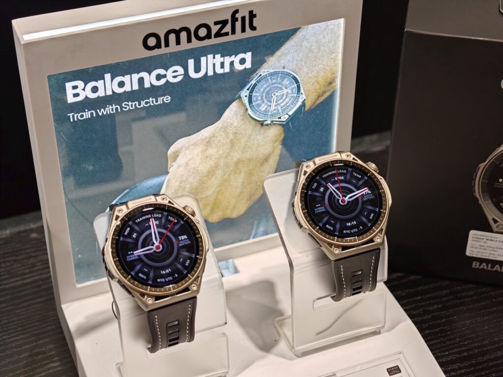 Image from: Amazfit Launches Hybrid Training Ecosystem in Malaysia with New Balance 3 and Balance Ultra Smartwatches