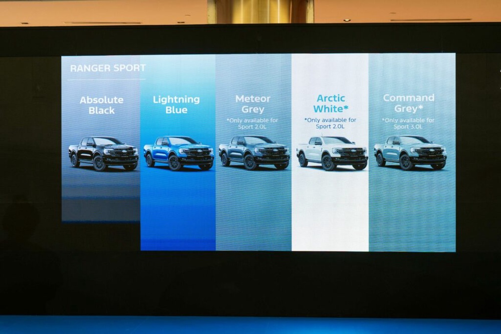 Image from: Ford Expands Ranger Lineup in Malaysia With New Platinum, Sport and XL Variants