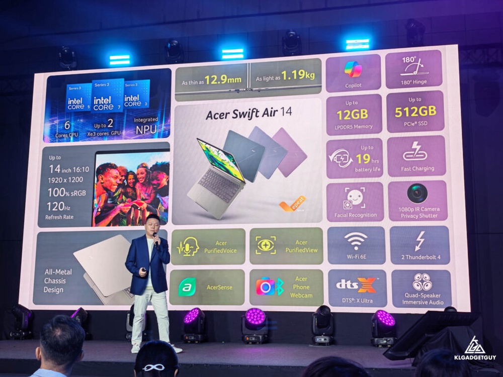 Image from: Acer Swift Air 14 Takes On the MacBook Neo in Malaysia From RM2,999
