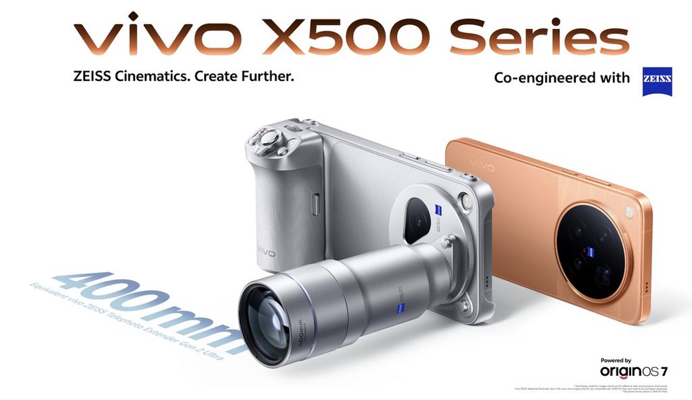 Image from: vivo X500 Series Lands in Malaysia From RM4,699 With ZEISS Telephoto Cameras
