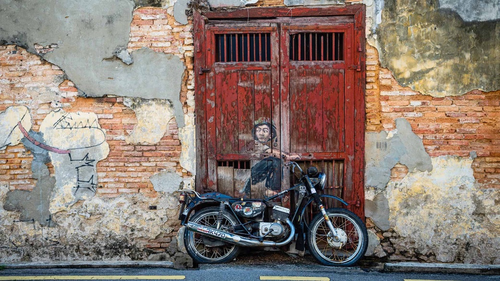 Blog Boy On a Motorbike