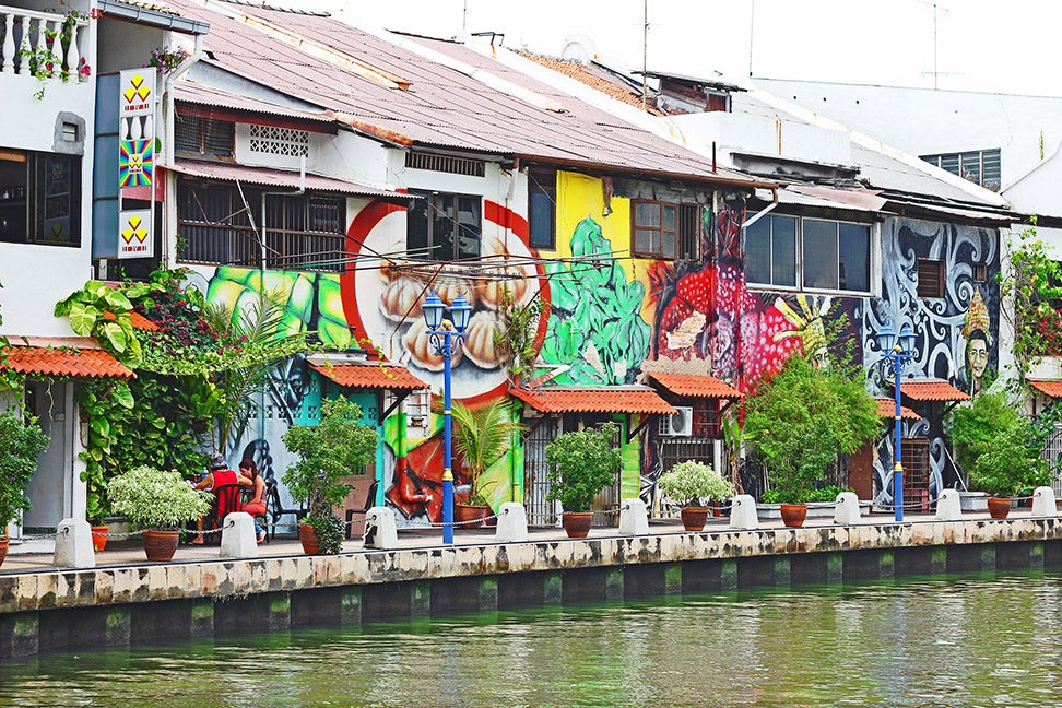 street art malacca malaysia