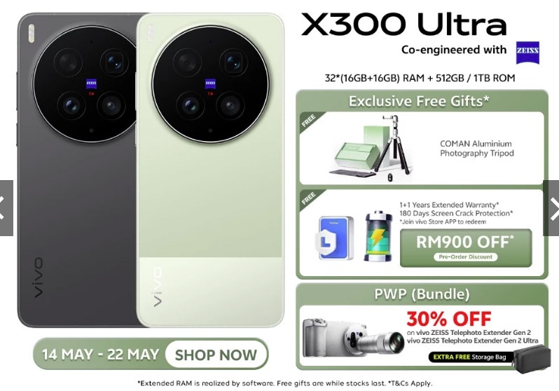 vivo X300 Ultra / X300 FE 大马发布：售价RM3299起！ 14
