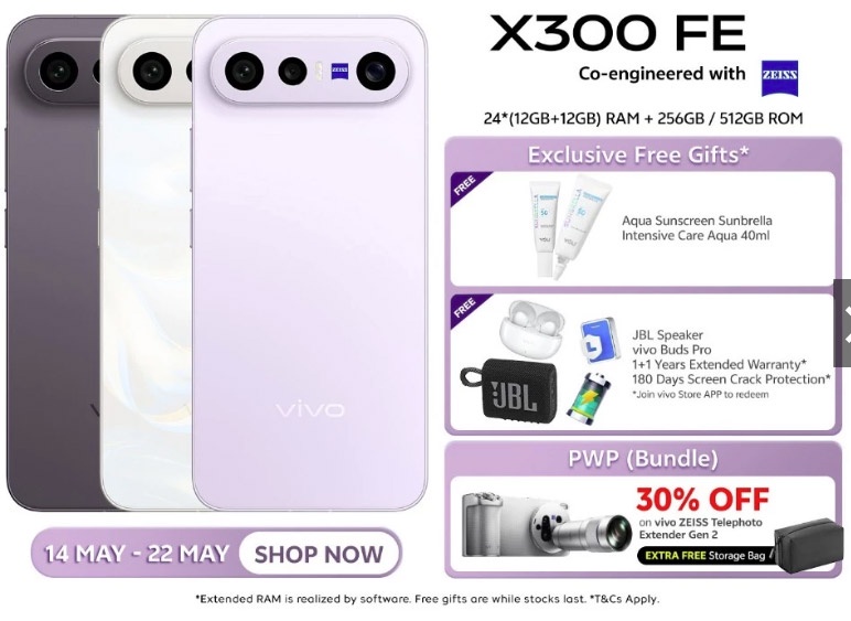 vivo X300 Ultra / X300 FE 大马发布：售价RM3299起！ 16