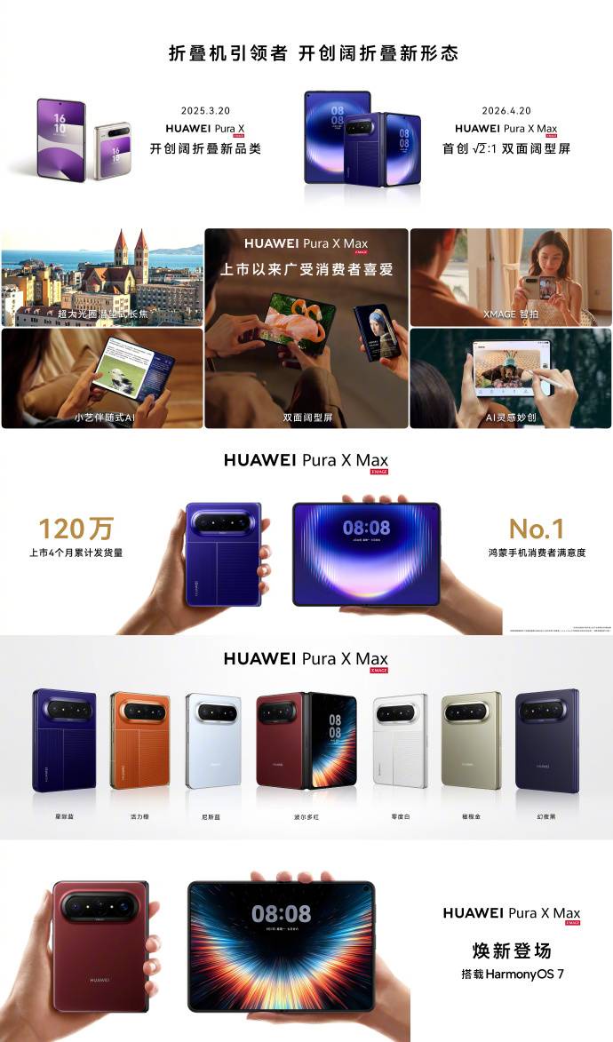 华为Mate XT 2三折叠手机发布:首发麒麟9050 Pro芯片! 24