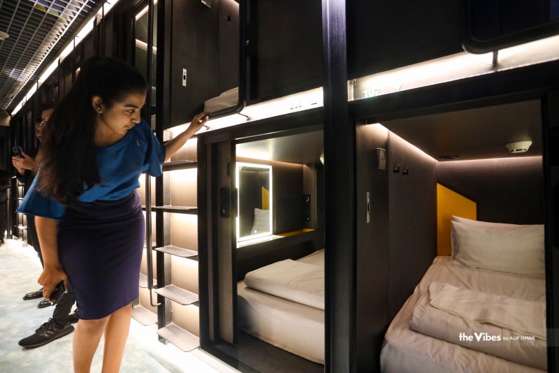CapsuleTransit, the first capsule hotel in KLIA Terminal 1, opens