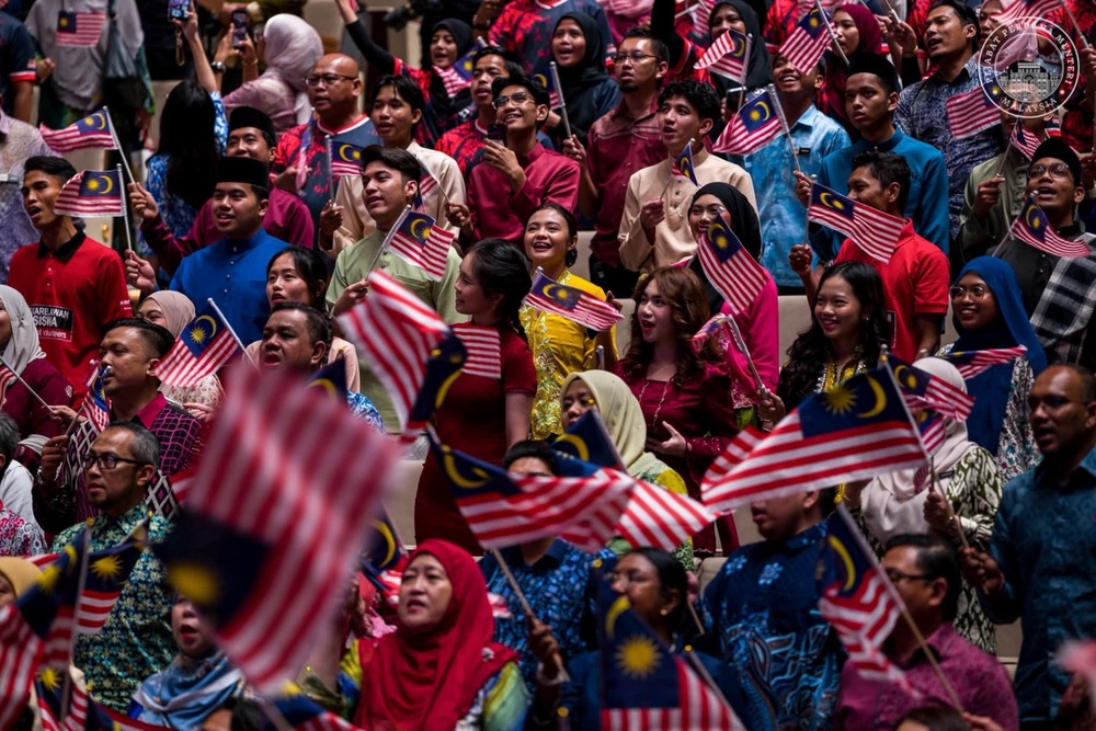 Image from: Malaysians unite in wave of patriotism as nation marks 69th National Day