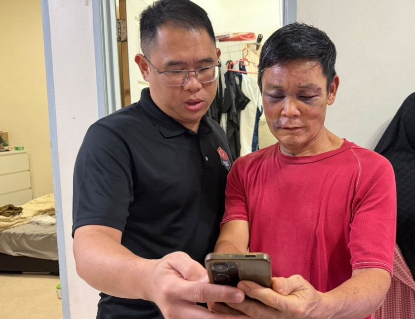 Image from: E-hailing driver injured after alleged assault by three passengers in Skudai