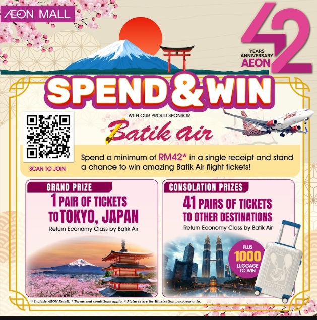 Image from: AEON celebrates 42nd anniversary with Japanese cultural experiences, community activities