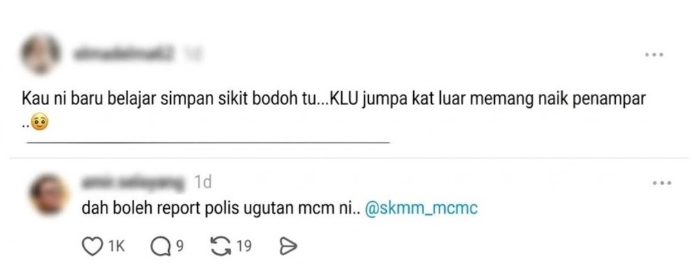 Image from: Najib fund draws questions for UMNO as UM student faces online threat