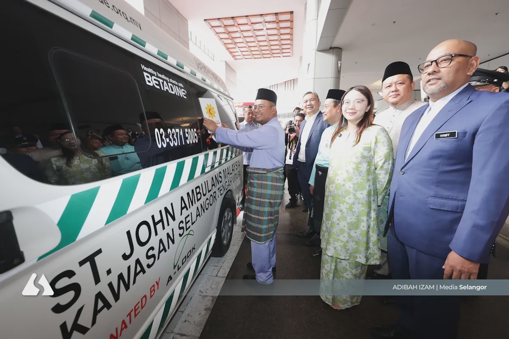 Image from: Free ambulance service expands to all nine Selangor districts