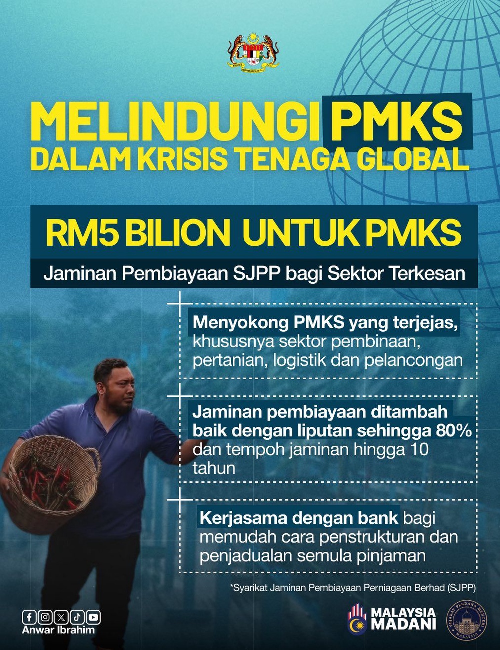 Image from: Kerajaan tambah RM5 bilion bantu perusahaan kecil hadapi krisis global