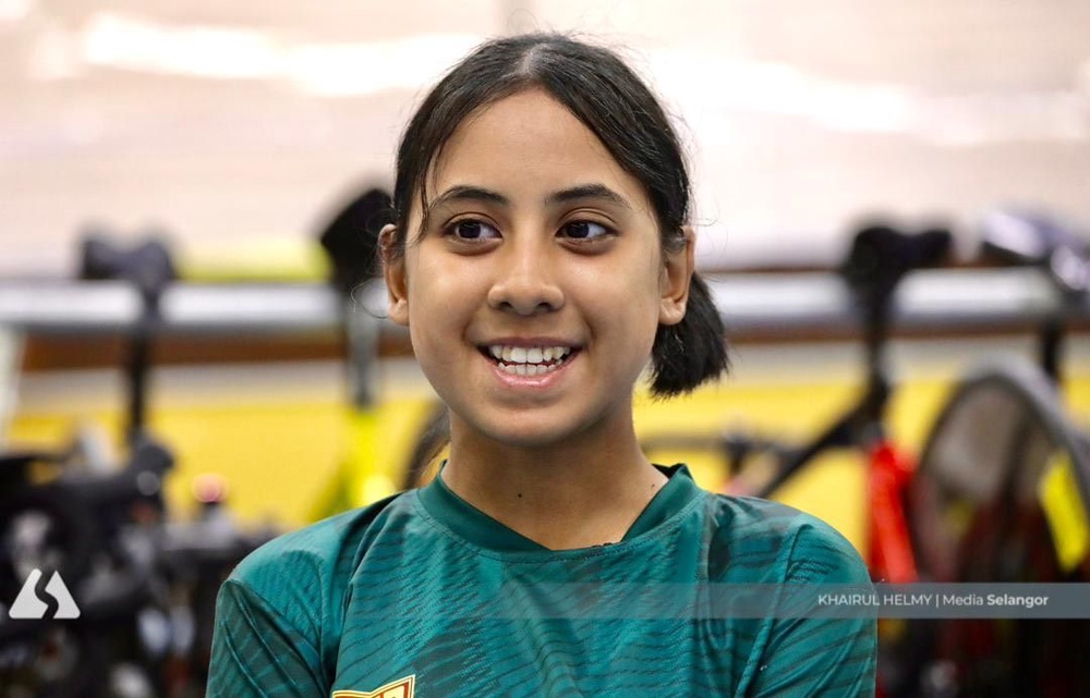 Image from: Idam pingat SUKMA, Hannah kepingin beraksi di Sukan Olimpik