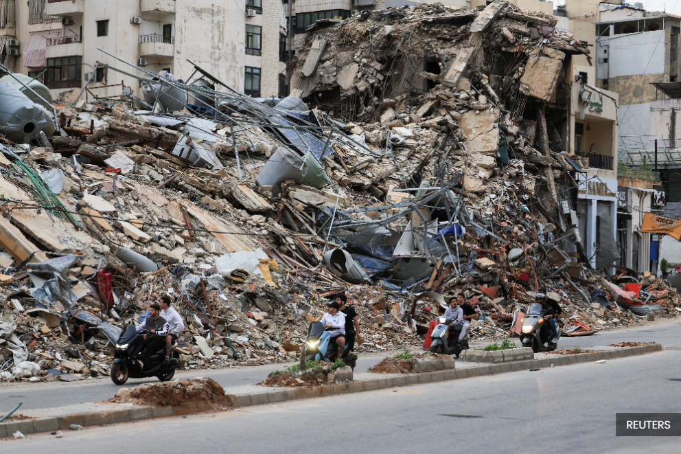 Image from: Hezbollah says ceasefire 'meaningless' as fighting continues in south