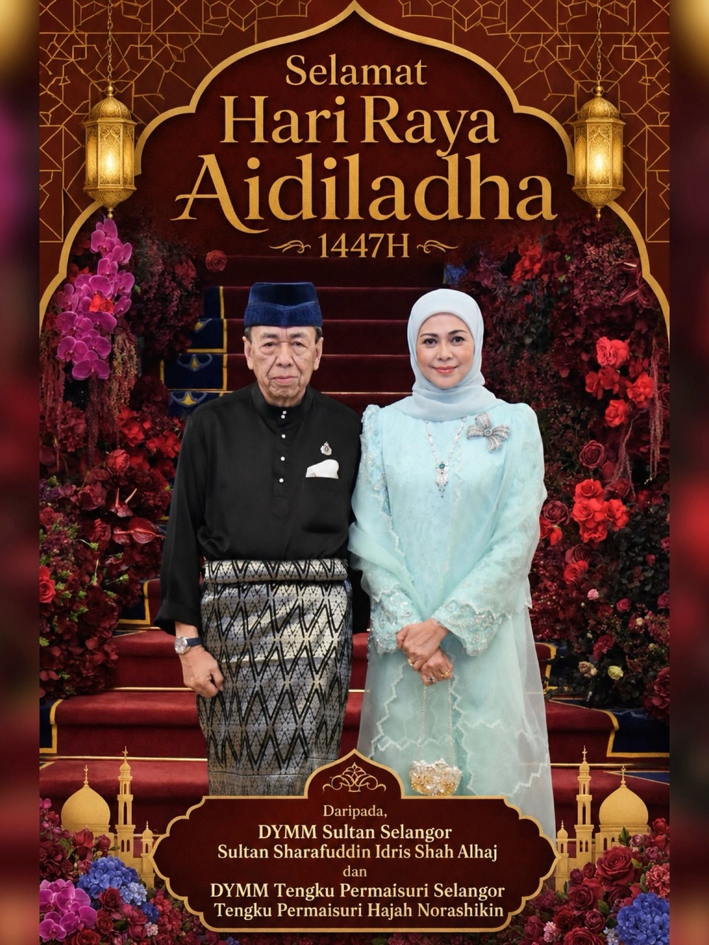Image from: Sultan Selangor seru rakyat hormati sensitiviti, kekal perpaduan pelbagai kaum