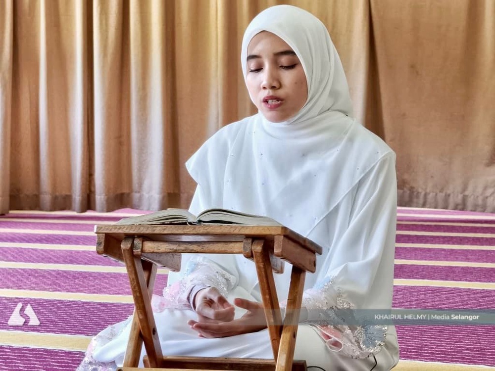 Image from: Peluang terakhir bawa Nur Izzati raih johan hafazan, sasar lahirkan pelapis hafizah 