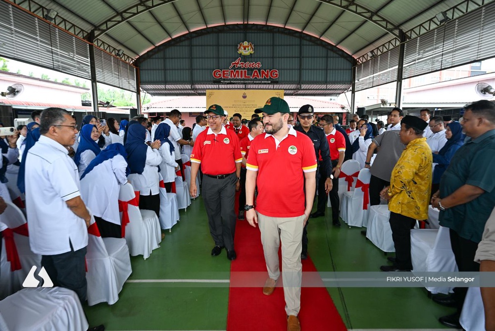 Image from: Raja Muda Selangor rasmi PPD Sabak Bernam baharu bernilai RM16.93 juta