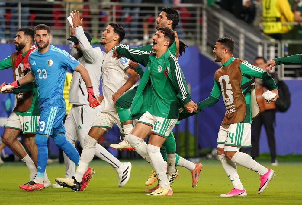 Image from: Algeria rally to eliminate World Cup debutants Jordan in 2-1 win