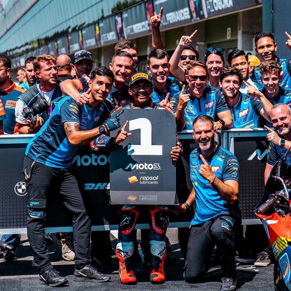 Image from: Hakim Danish tekad teruskan rentak cemerlang di Moto3 GP Belanda