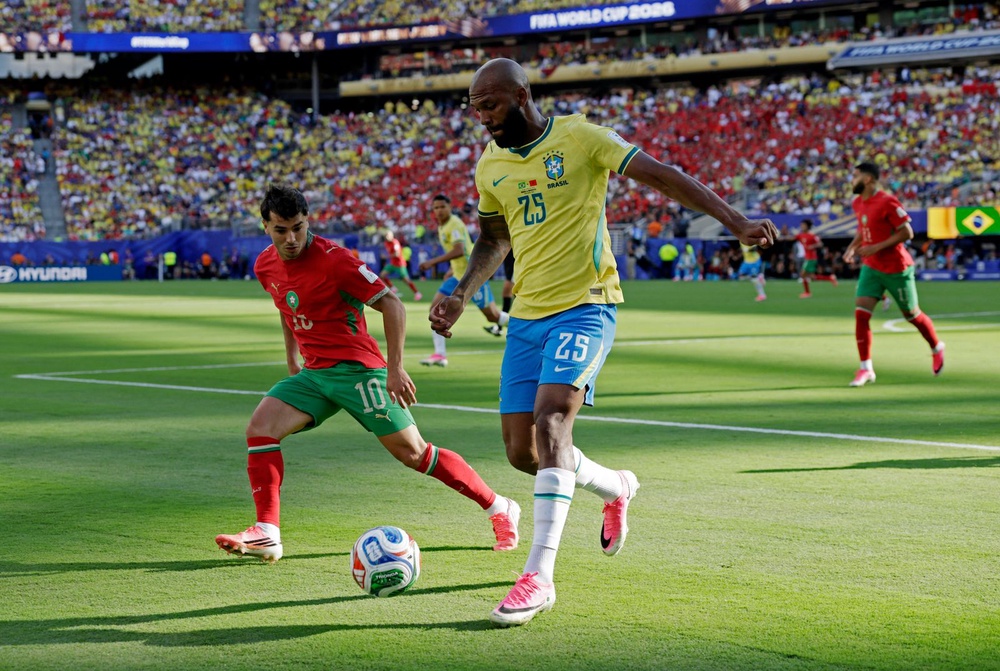 Image from: Morocco expose Brazil flaws but settle for draw in World Cup heavyweight clash
