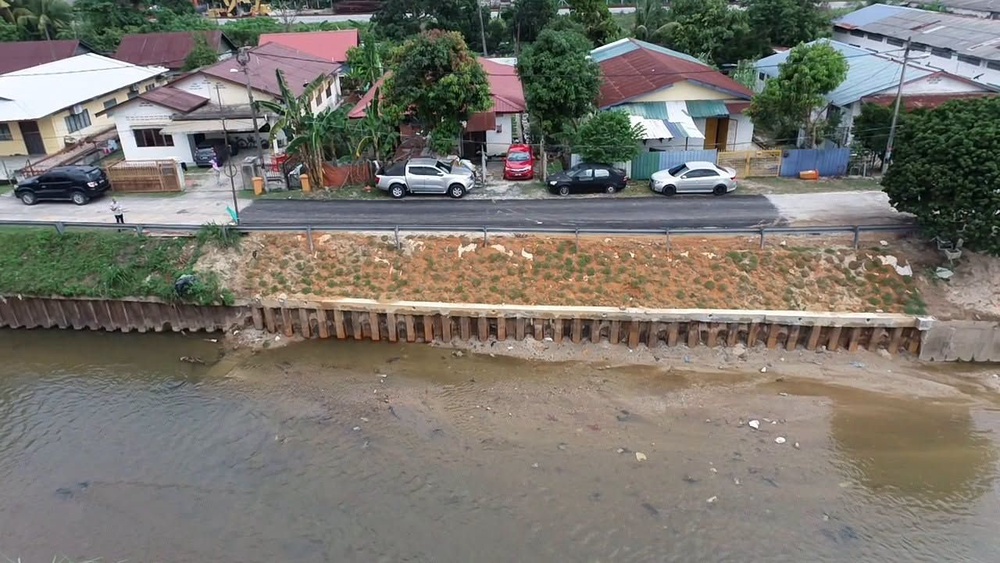 Image from: Projek kukuhkan tebing Sungai Rawang siap, elak hakisan berulang